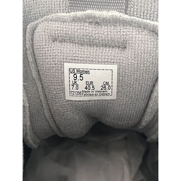 VANS Filmore Women's Hi Van Grey White Faux Fur Suede Shoes 9.5 New With Box - Picture 9 of 10